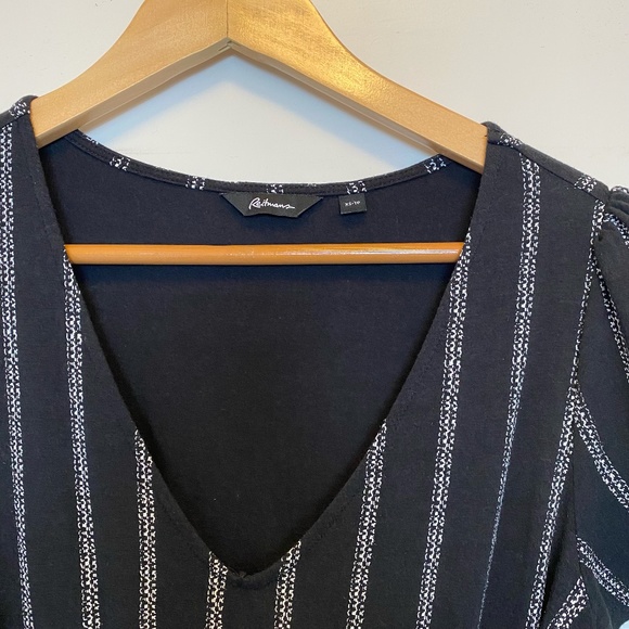 Reitmans Short-Sleeve Dress with Belt - Picture 5 of 8